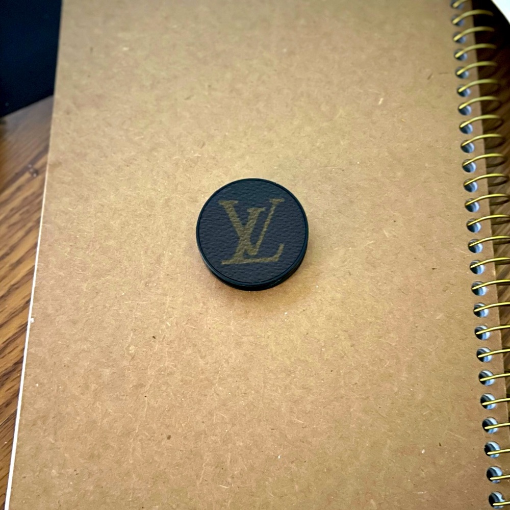 Louis Vuitton Upcycled Pop Socket for Phones